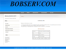Tablet Screenshot of bobserv.com